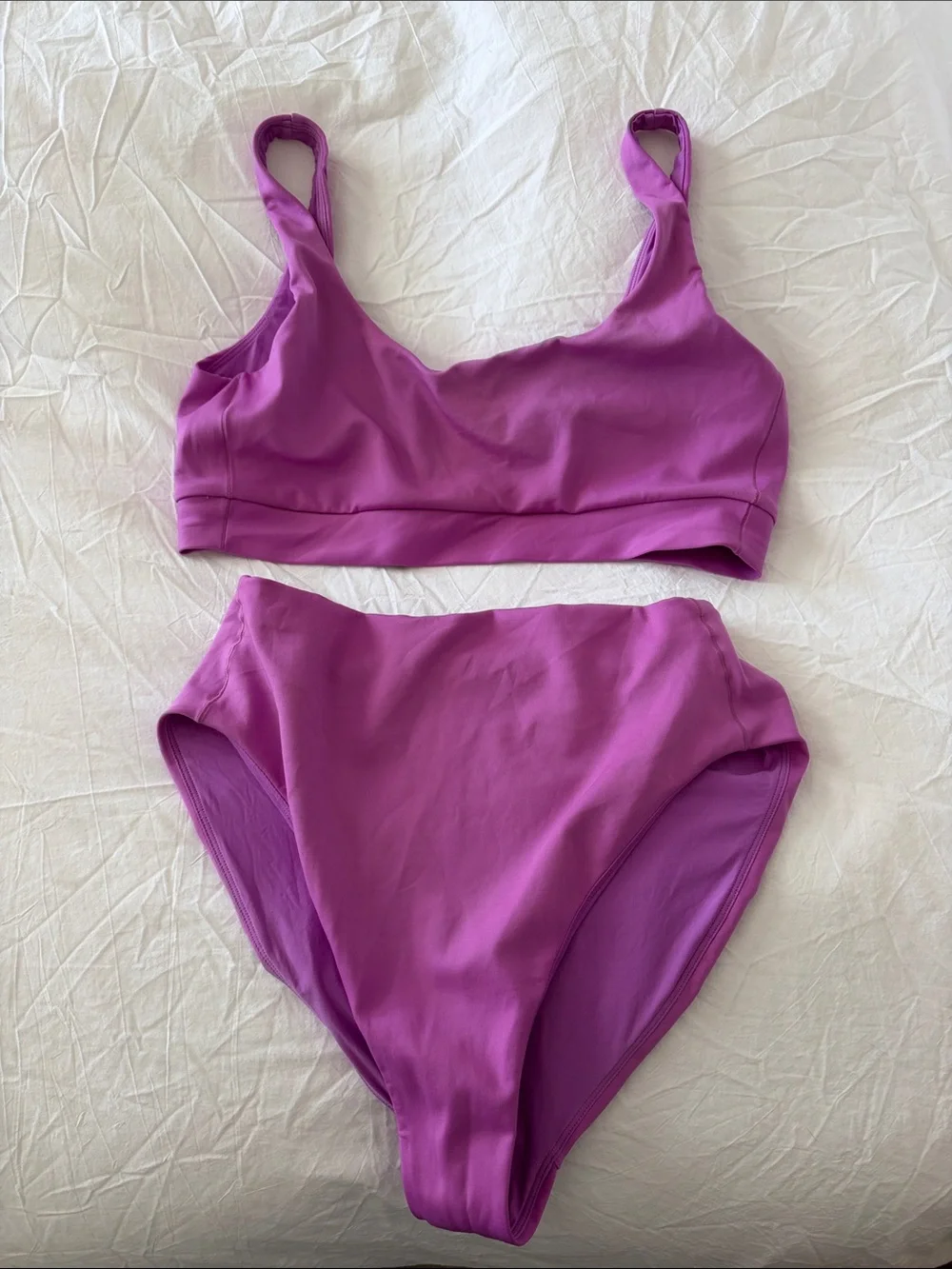 Left On Friday Purple Two-Piece Bikini Set - Picture 5 of 8